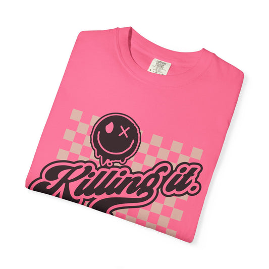 'Killing It' Retro Tee - Casual Wear, Gifts, Trendy Style, Everyday Comfort, Stylish Apparel