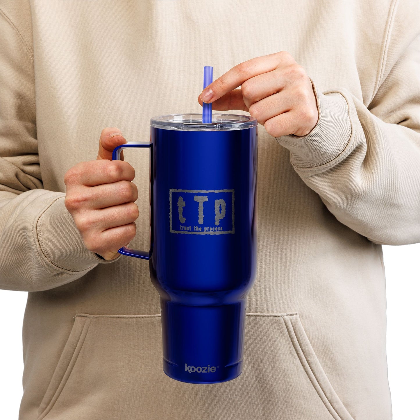 tTp Trust The Process 40oz Engraved Tumbler