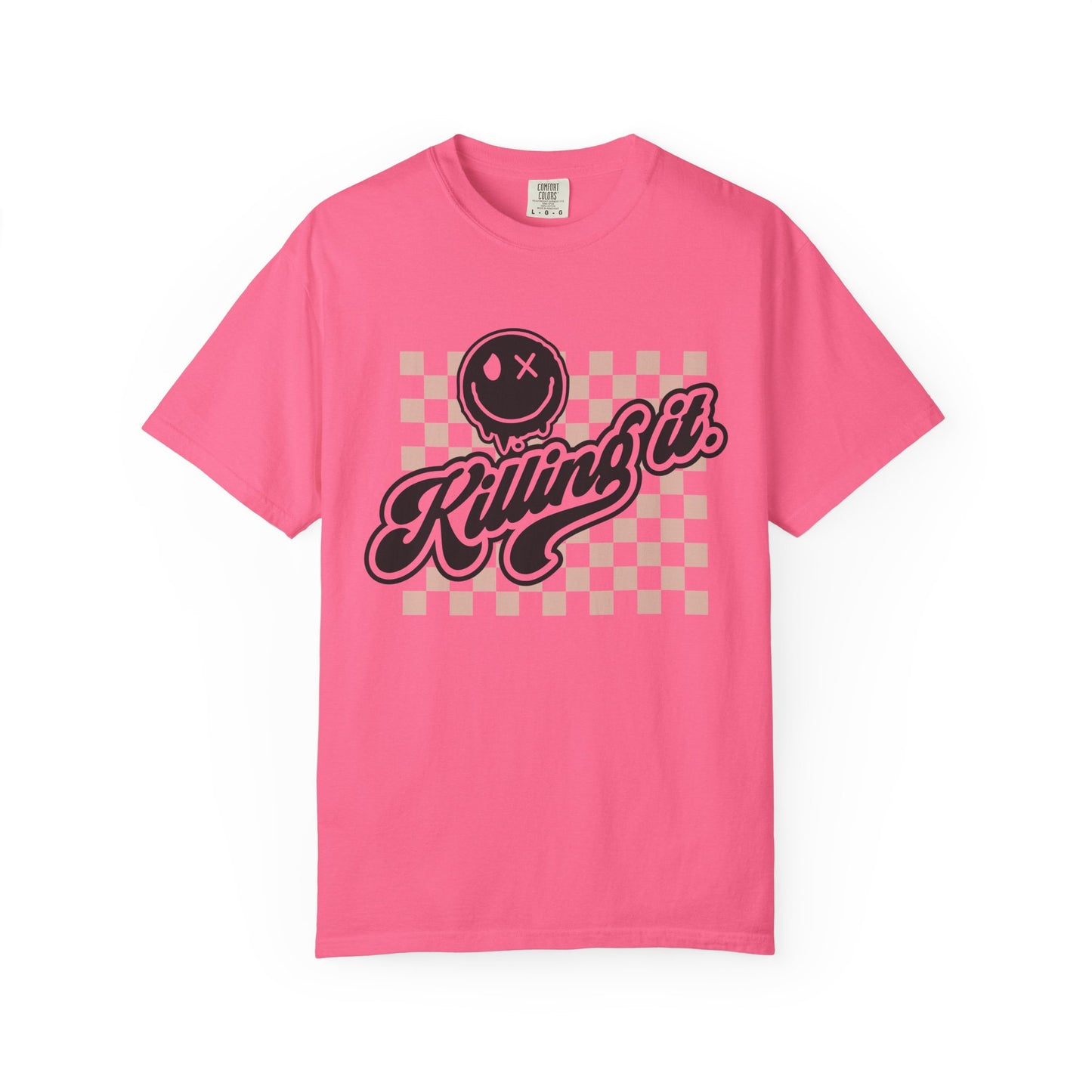 'Killing It' Retro Tee - Casual Wear, Gifts, Trendy Style, Everyday Comfort, Stylish Apparel