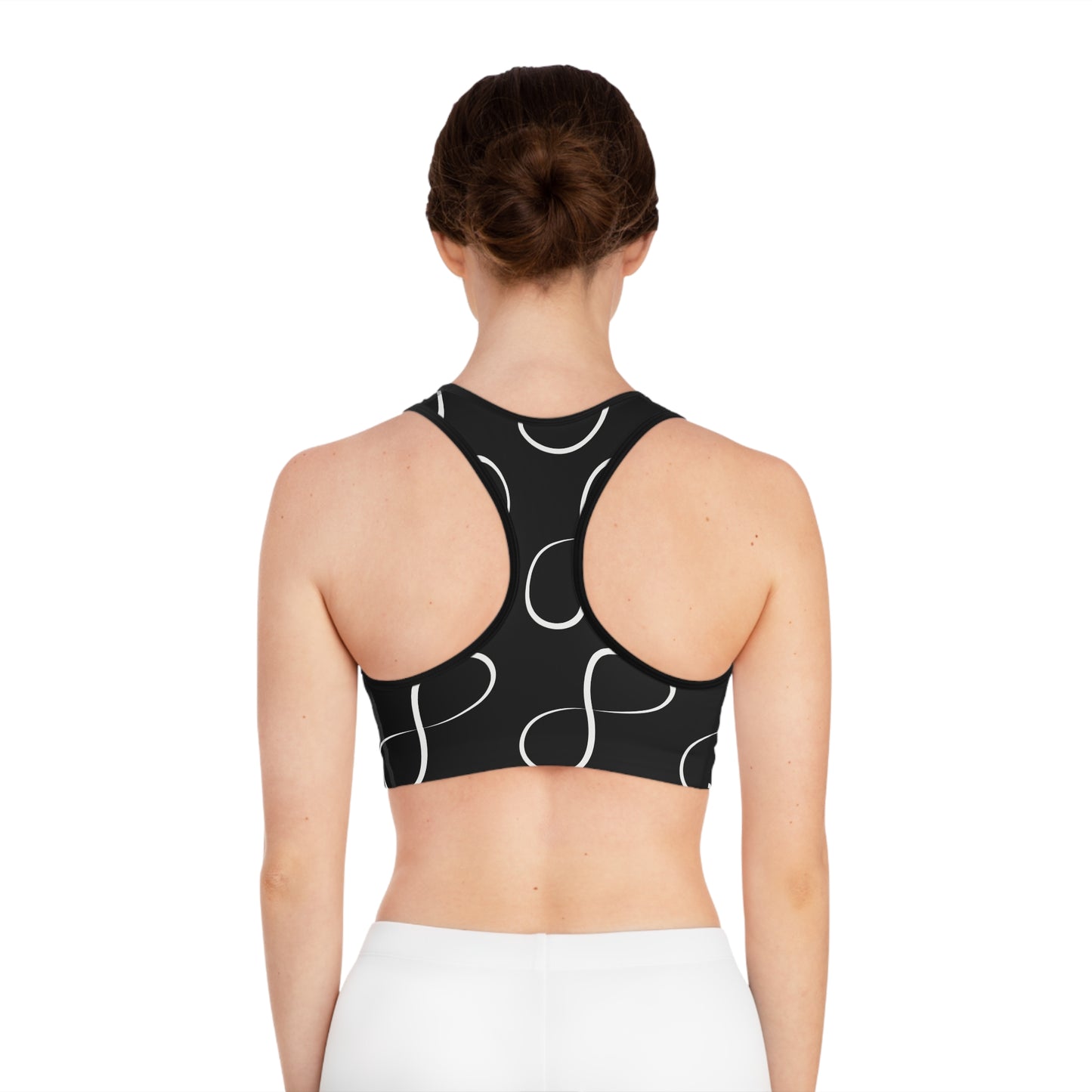Infinity Pattern Sports Bra