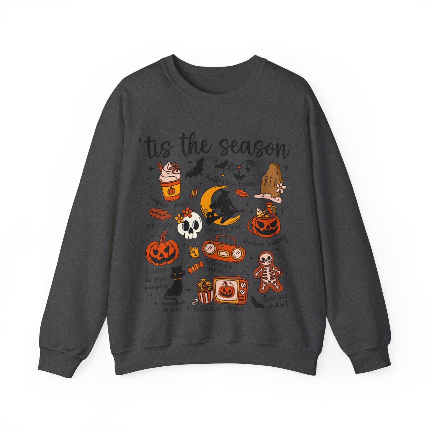 'Tis the Season Cozy Halloween Sweatshirt