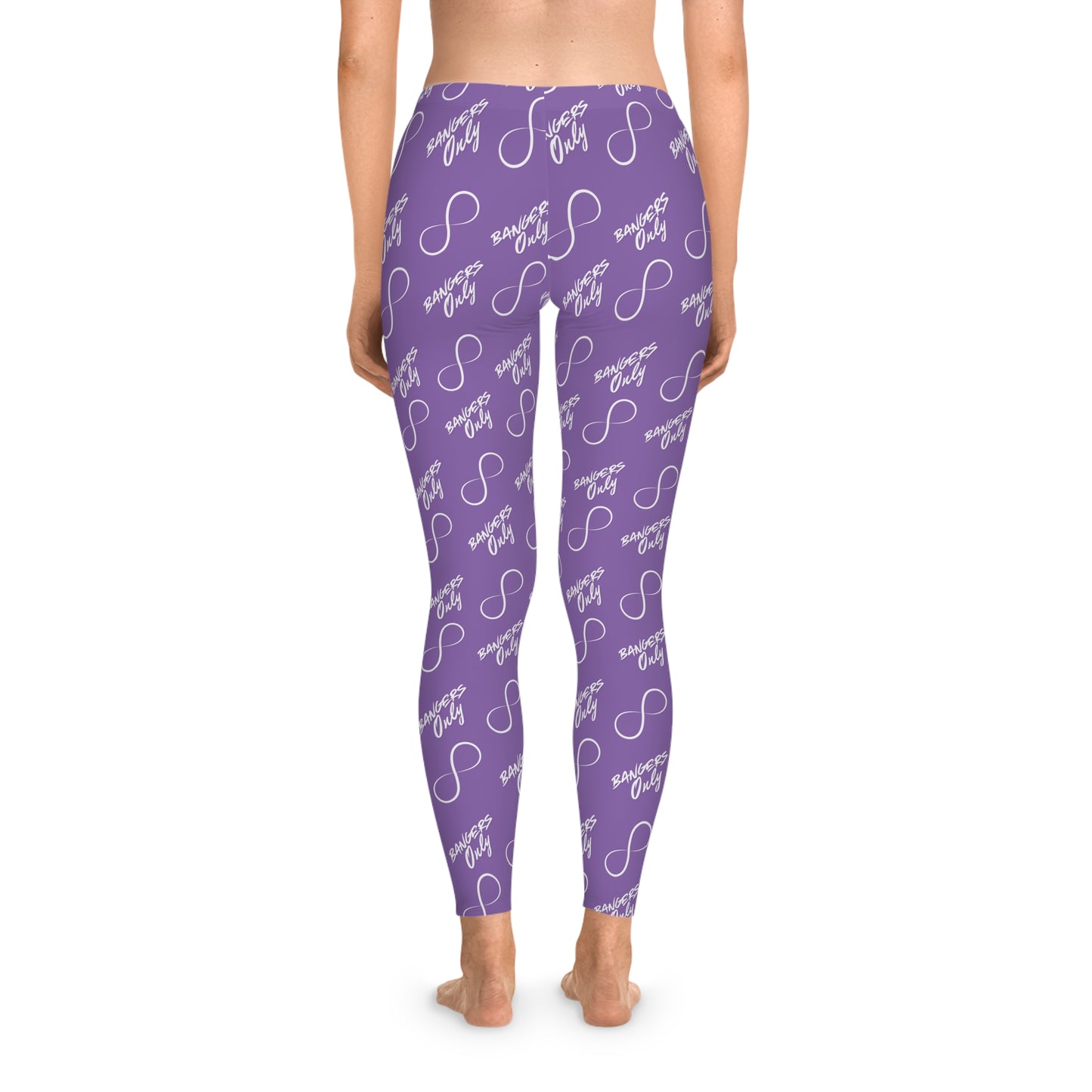 Purple Infinity Bangers Only Leggings