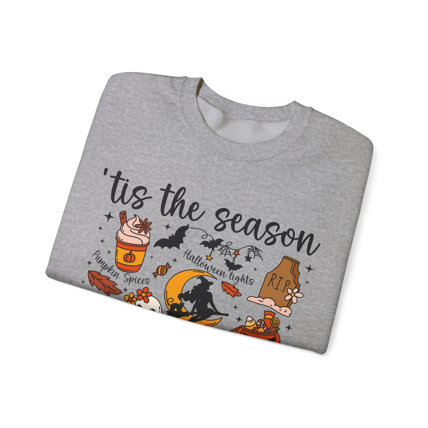 'Tis the Season Cozy Halloween Sweatshirt