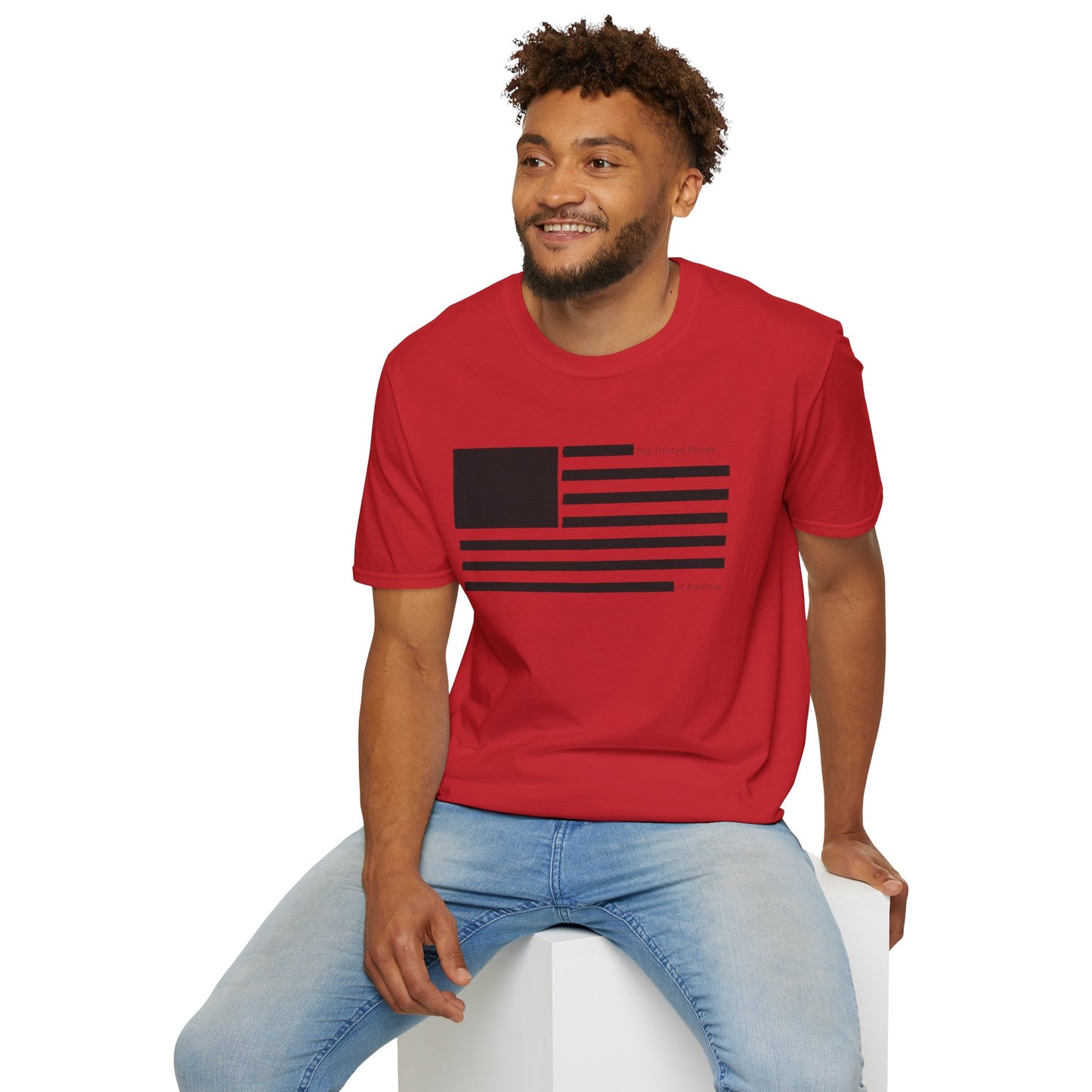 Black Stripes Flag T-Shirt