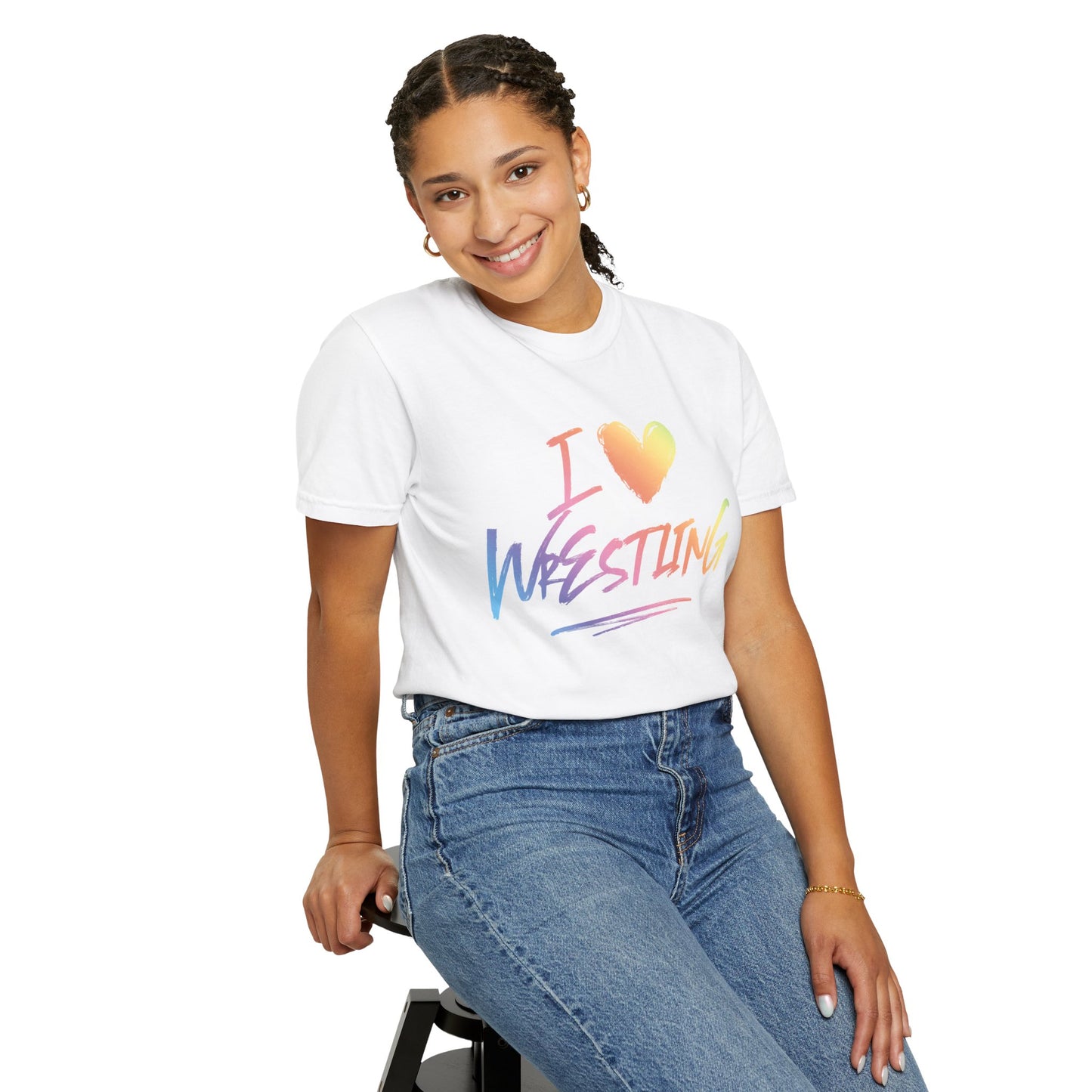 I ❤️ Wrestling Tee