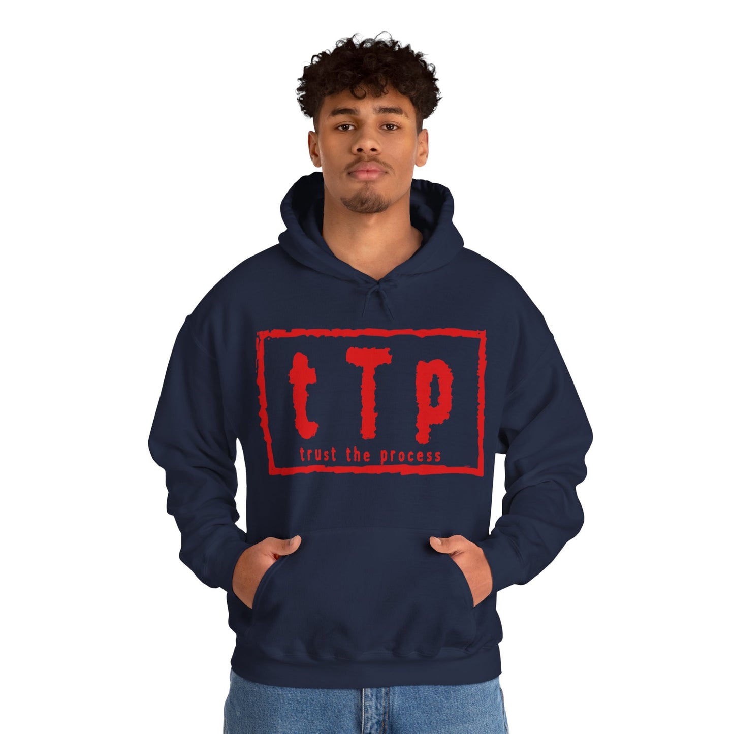 tTp Trust the Process Red Hoodie