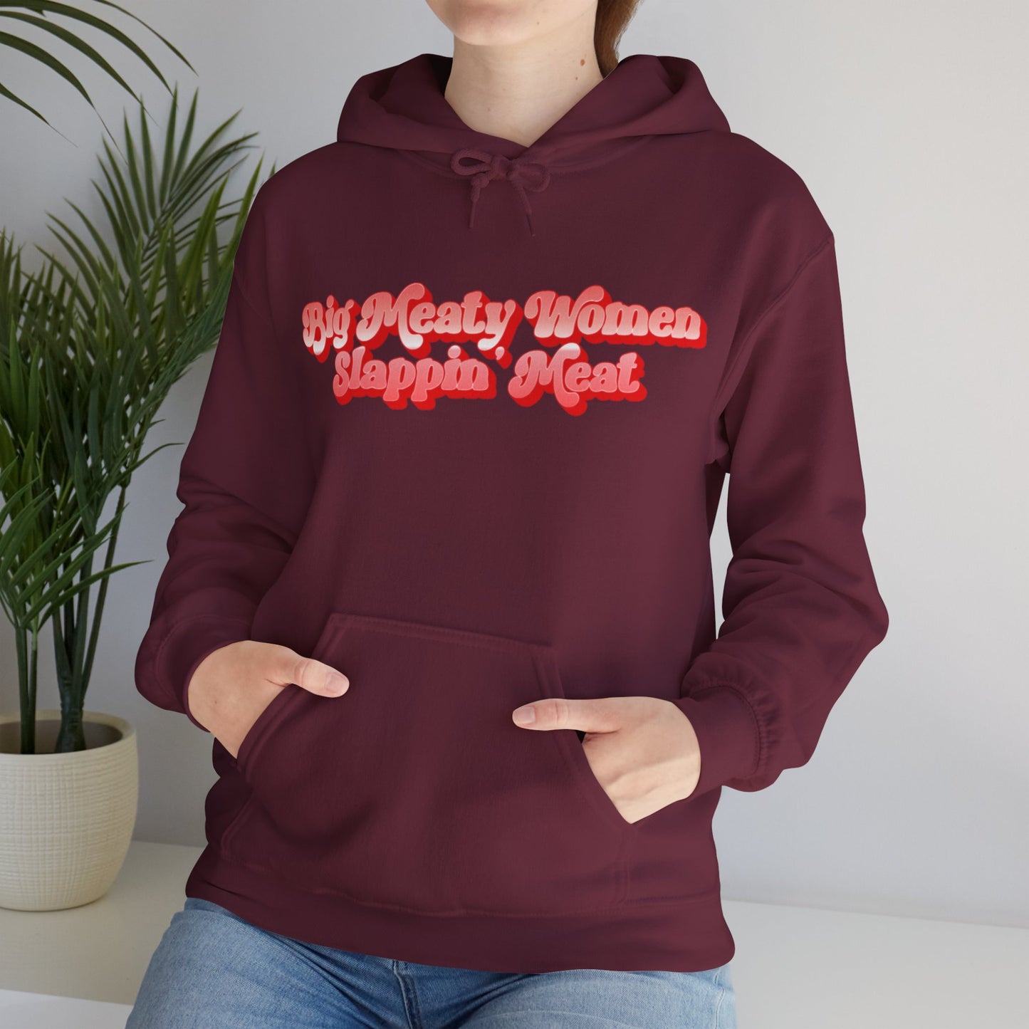 Retro Big Meaty Women Hoodie