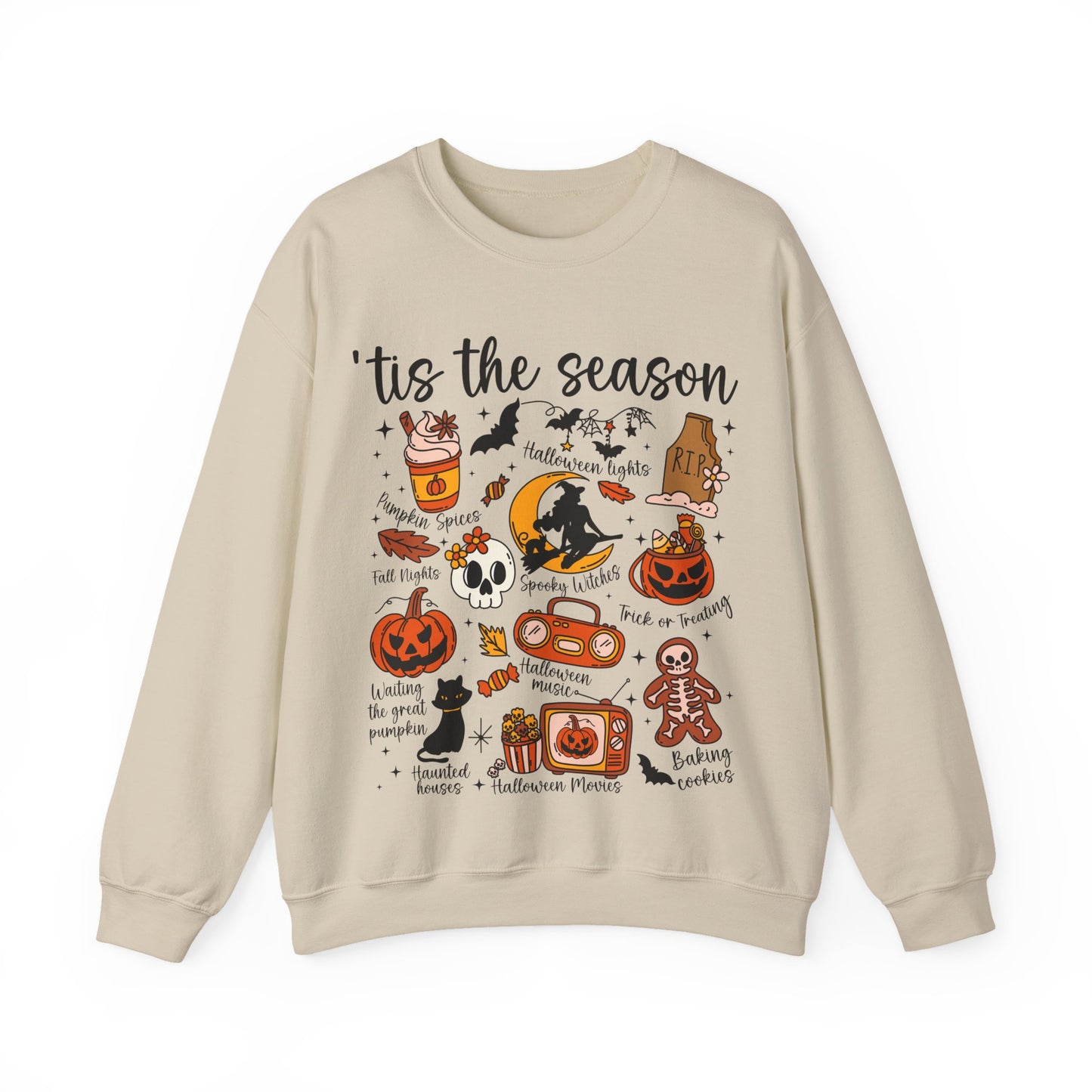 'Tis the Season Cozy Halloween Sweatshirt