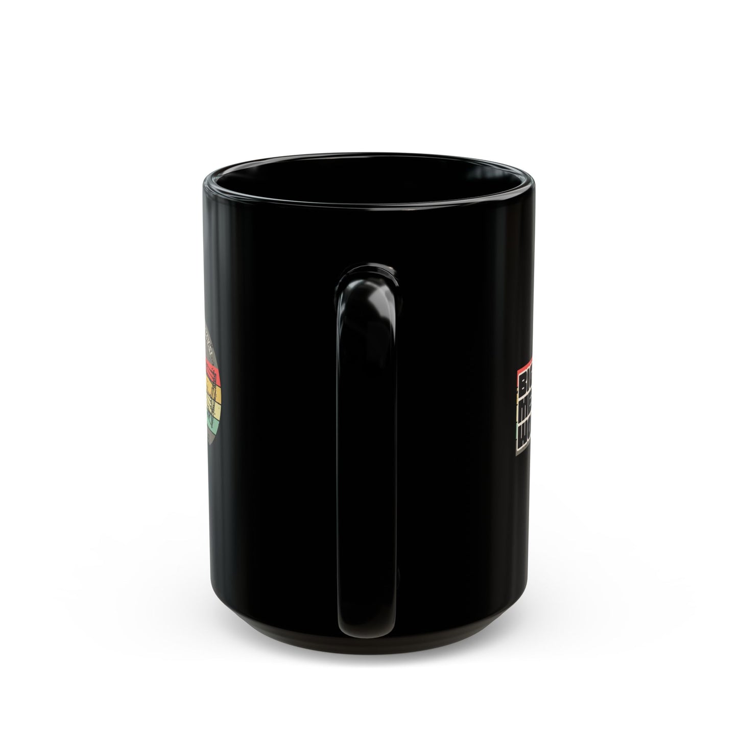 Vintage Big Meaty Women Black Mug
