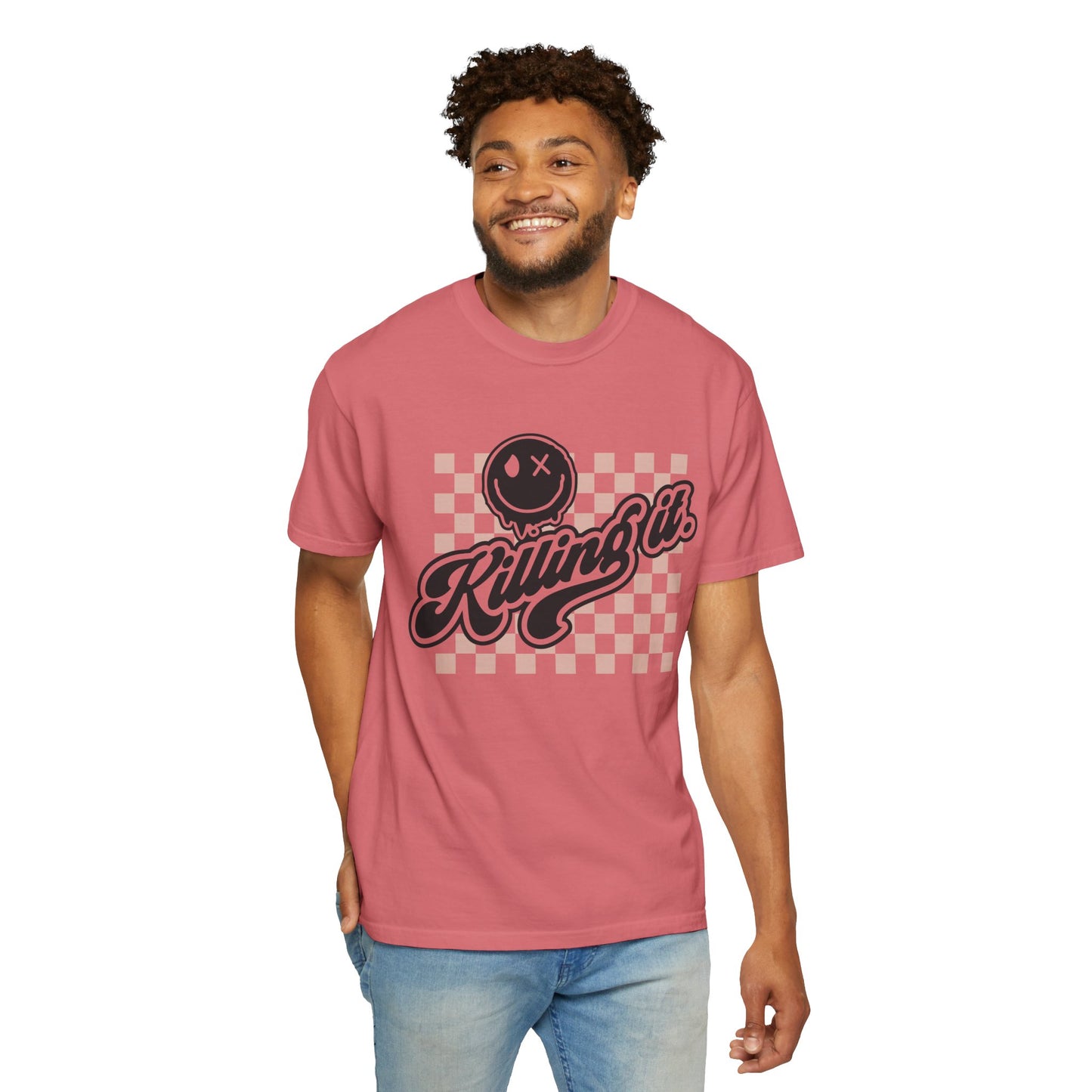 'Killing It' Retro Tee - Casual Wear, Gifts, Trendy Style, Everyday Comfort, Stylish Apparel