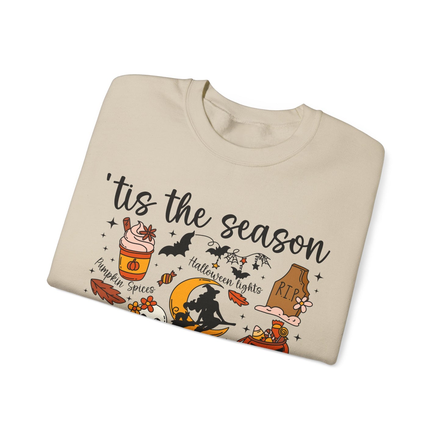 'Tis the Season Cozy Halloween Sweatshirt