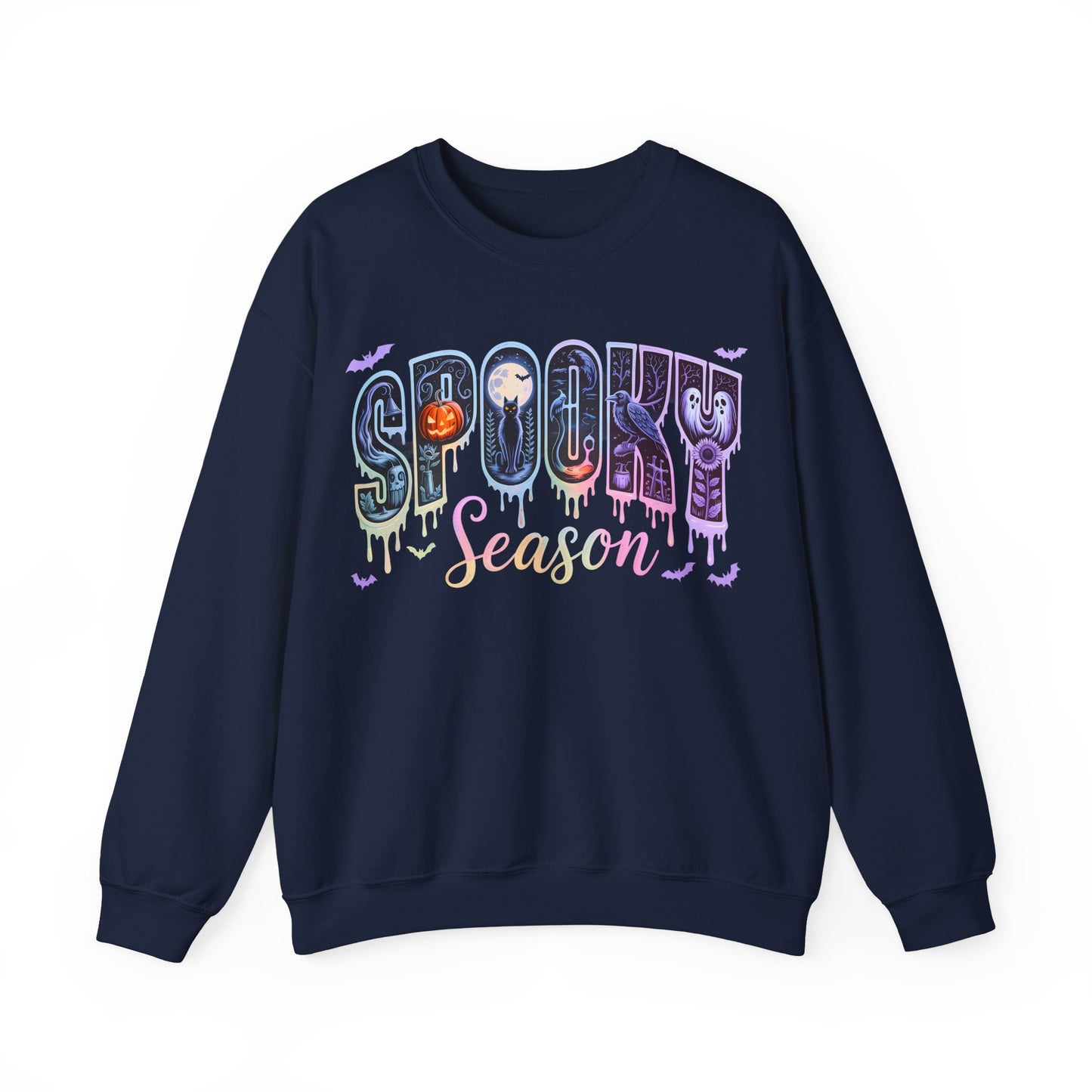 Iridescent Halloween Spooky Season Sweatshirt