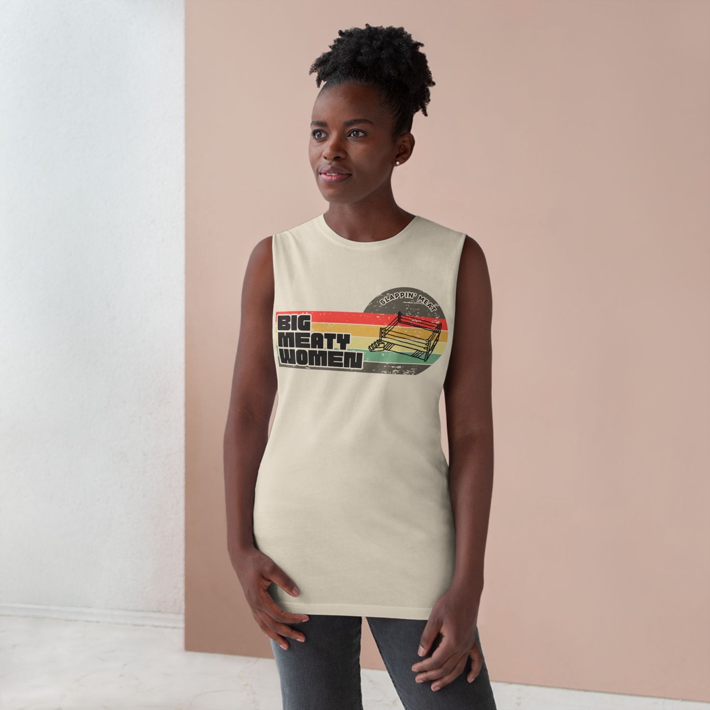 Vintage Big Meaty Women Tank Top