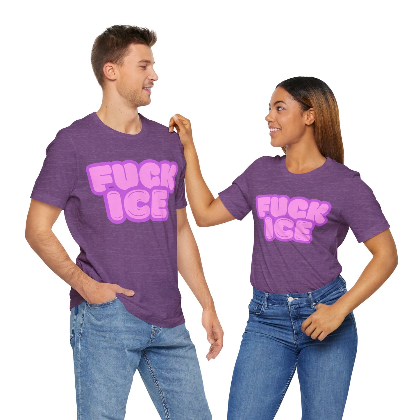 Cutesy Fuck I.C.E. Tee