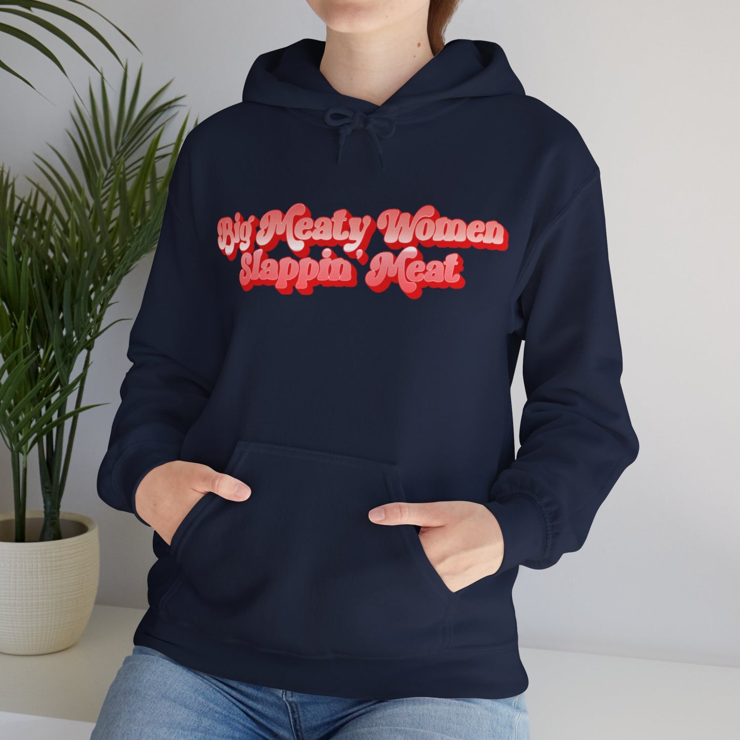 Retro Big Meaty Women Hoodie
