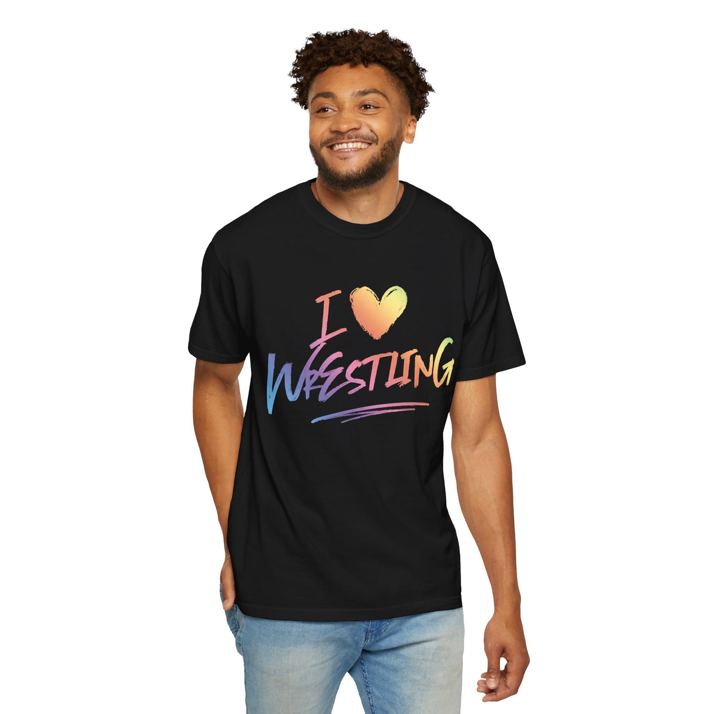 I ❤️ Wrestling Tee