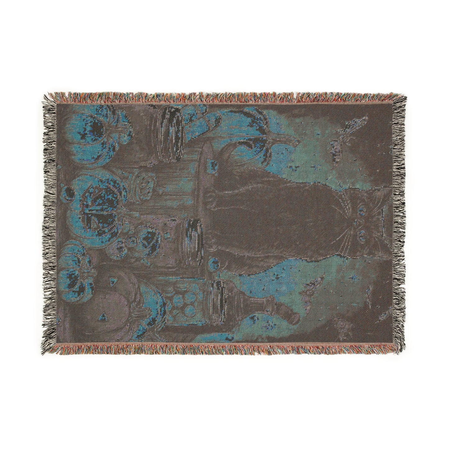Woven Blanket Black Cat Apothecary