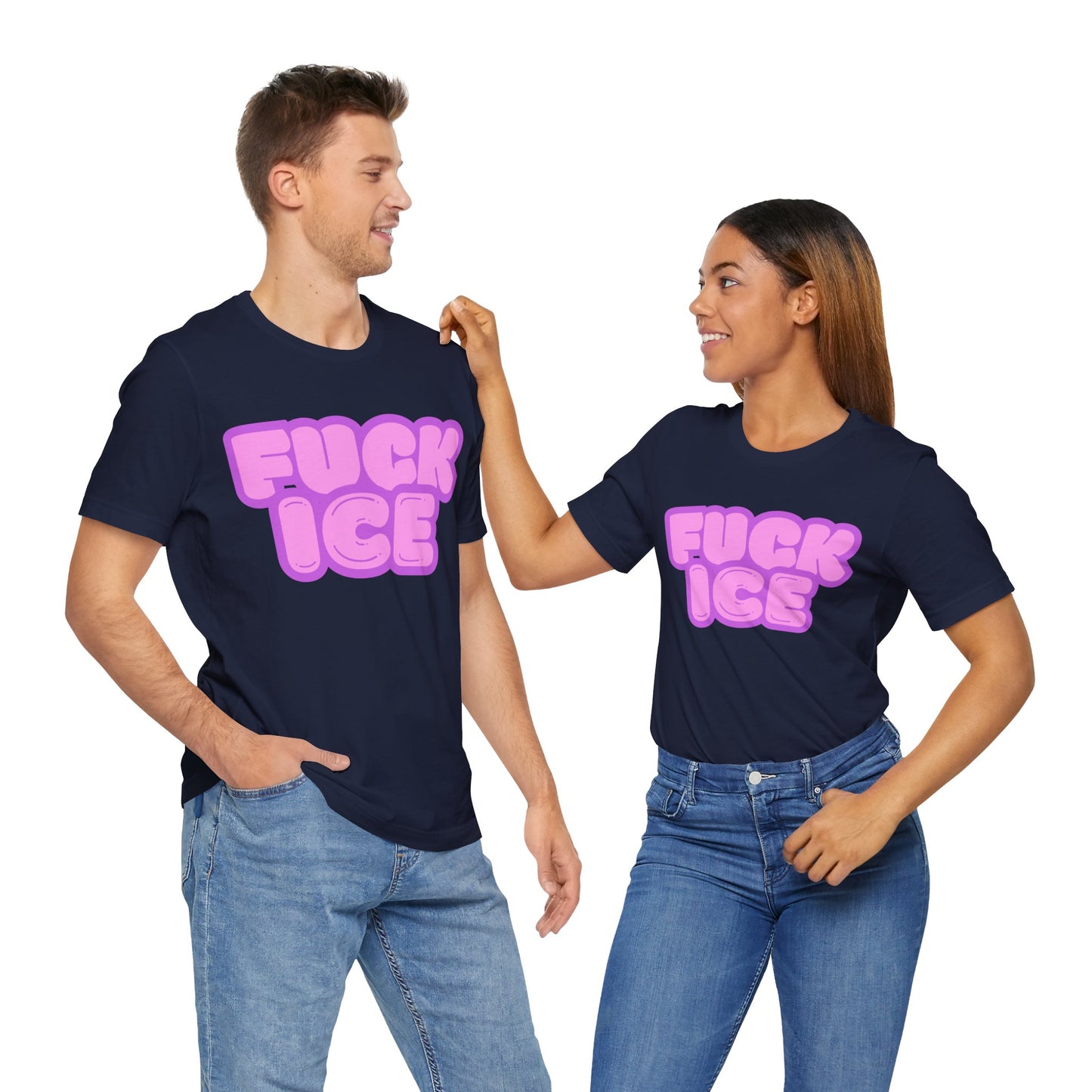 Cutesy Fuck I.C.E. Tee