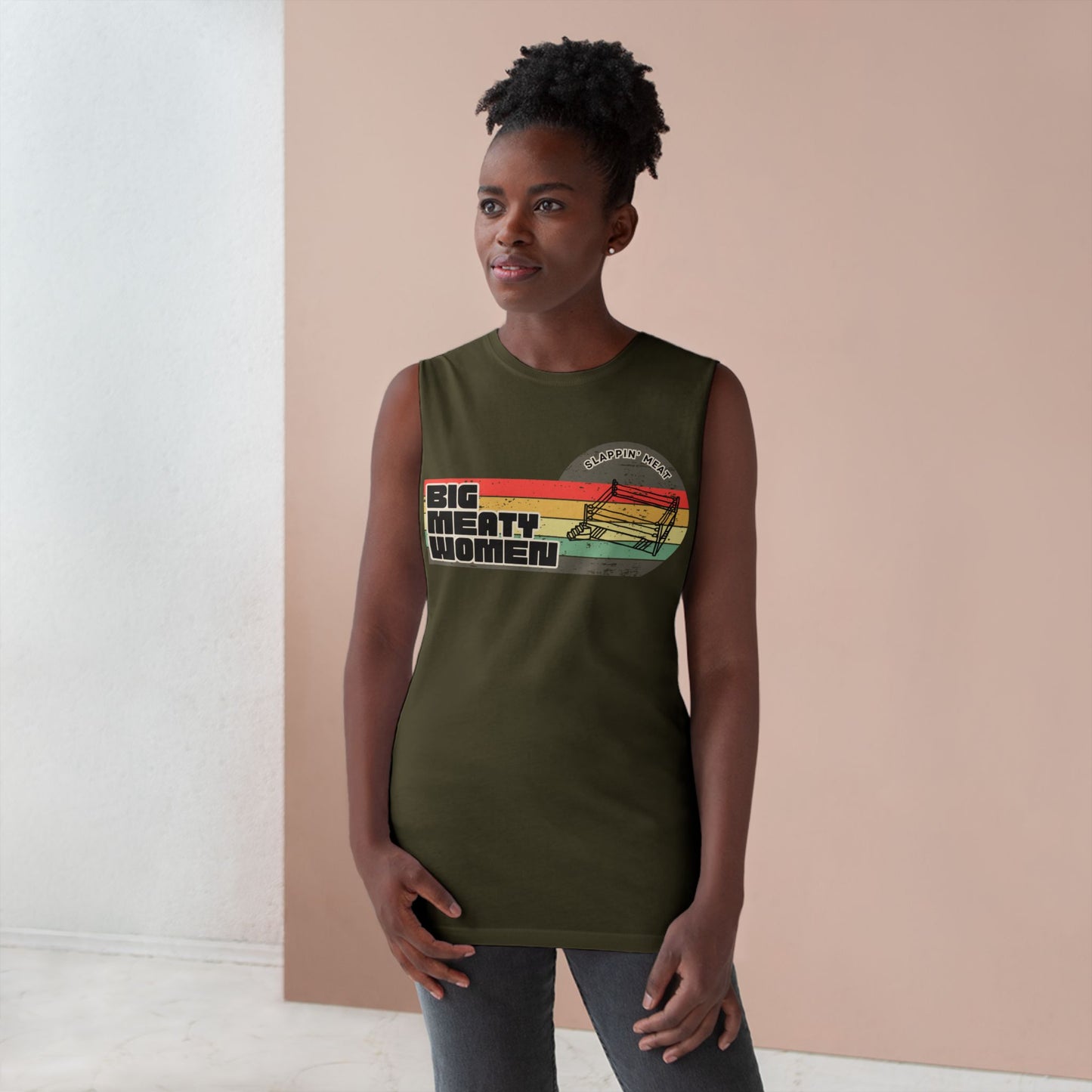 Vintage Big Meaty Women Tank Top
