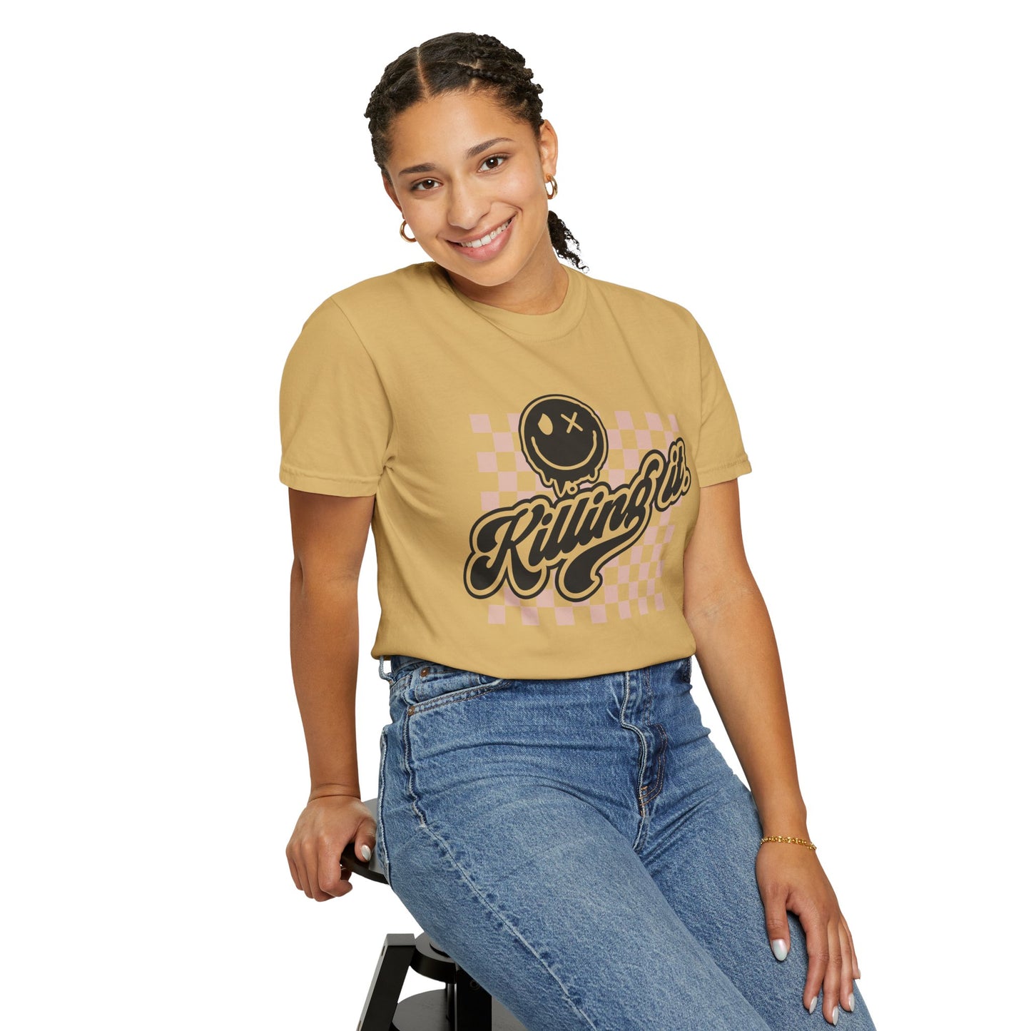 'Killing It' Retro Tee - Casual Wear, Gifts, Trendy Style, Everyday Comfort, Stylish Apparel