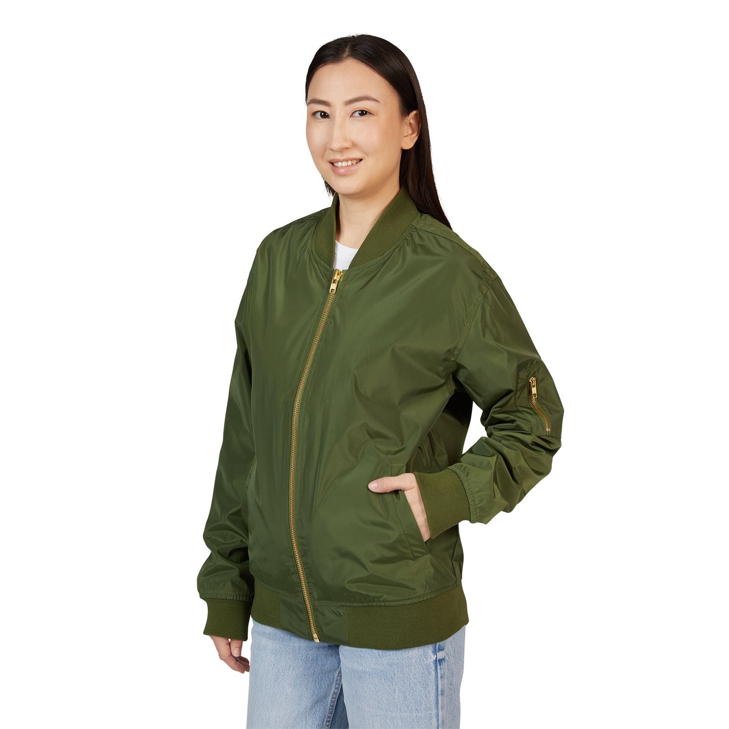 Brute Embroidered Bomber Jacket