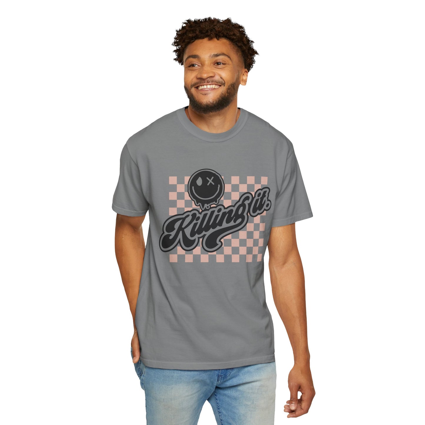 'Killing It' Retro Tee - Casual Wear, Gifts, Trendy Style, Everyday Comfort, Stylish Apparel
