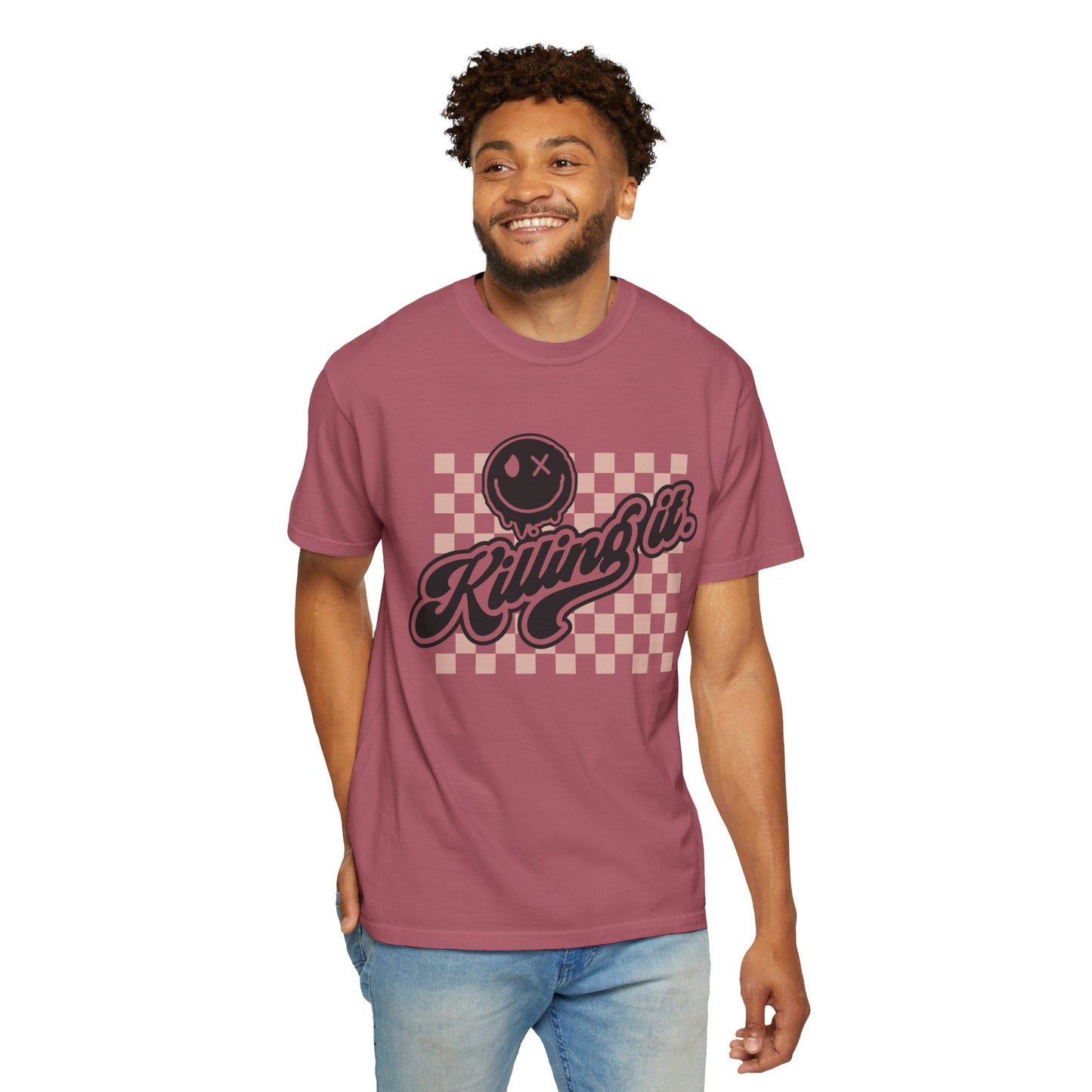 'Killing It' Retro Tee - Casual Wear, Gifts, Trendy Style, Everyday Comfort, Stylish Apparel