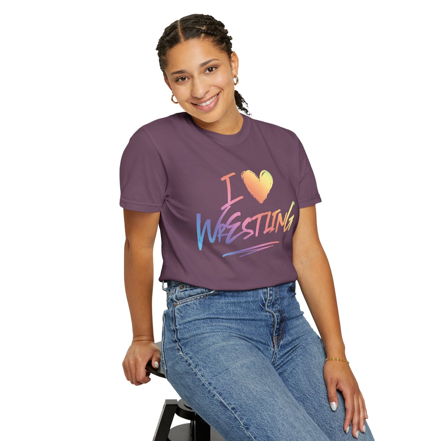 I ❤️ Wrestling Tee