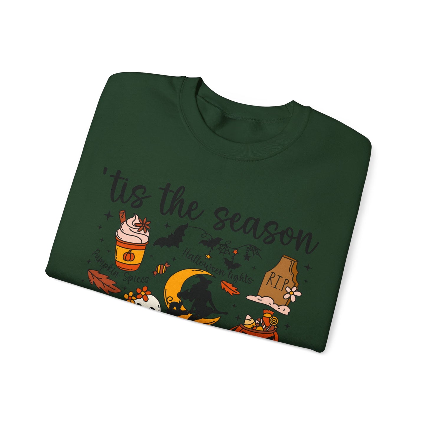 'Tis the Season Cozy Halloween Sweatshirt