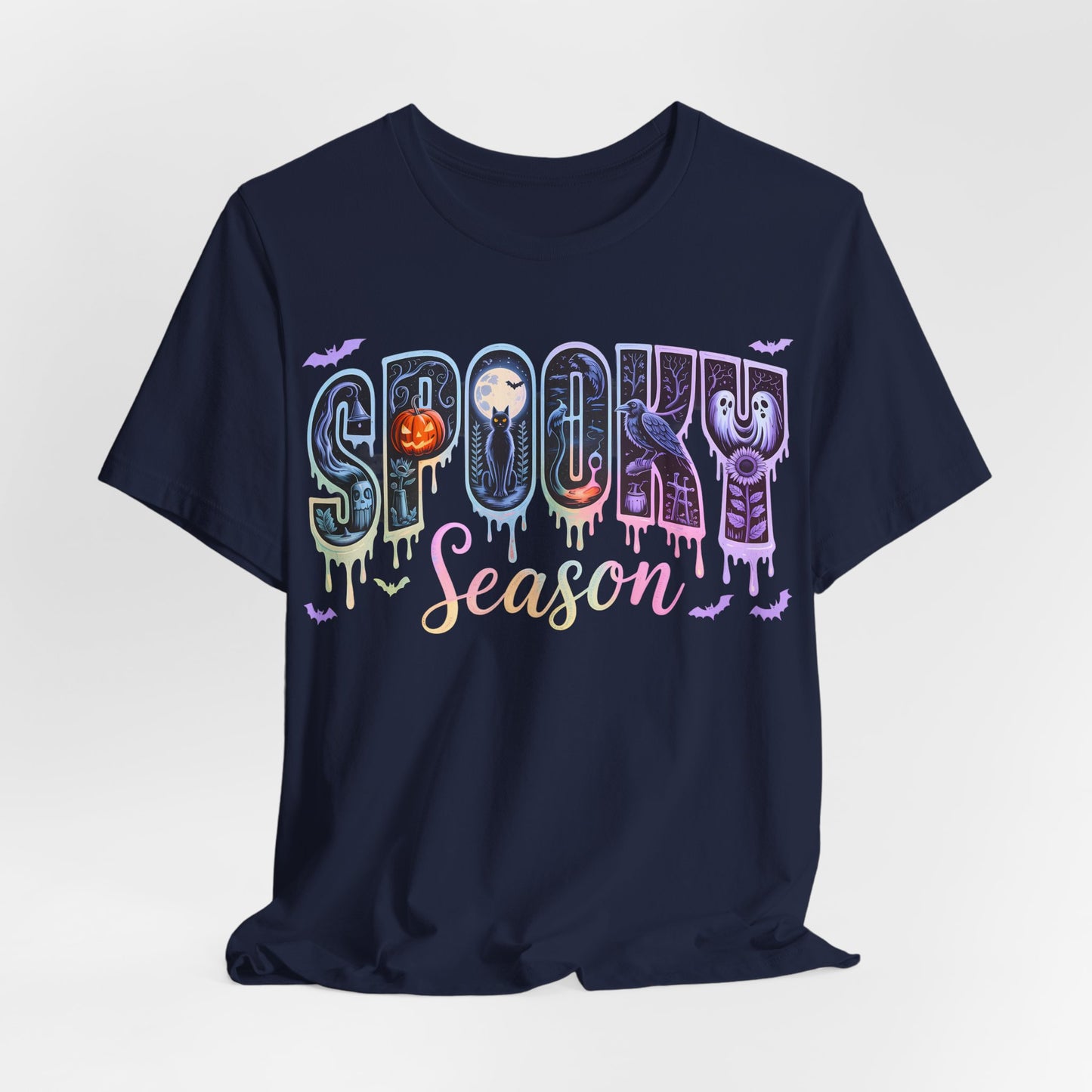 Spooky Season Iridescent Halloween Tee