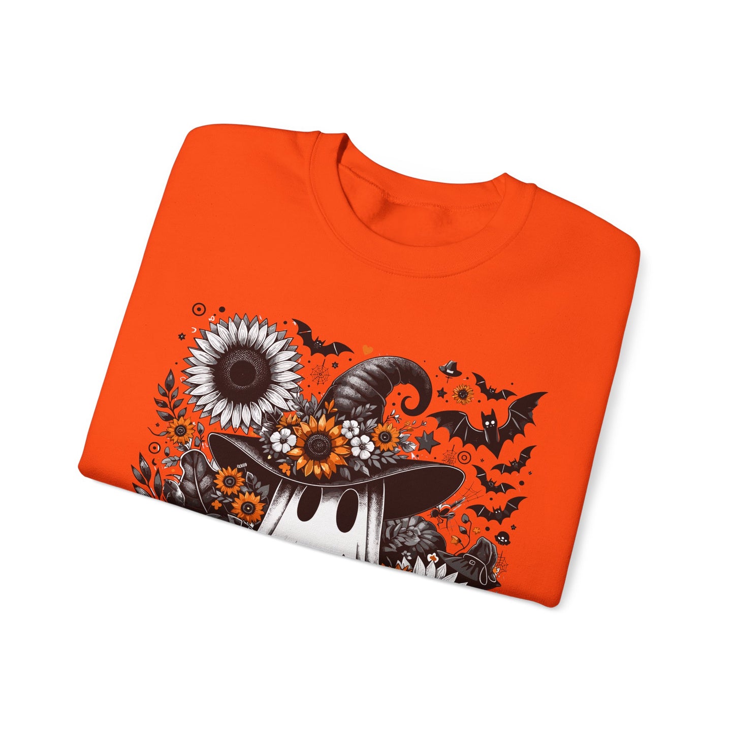 Spooky Floral Halloween Sweatshirt