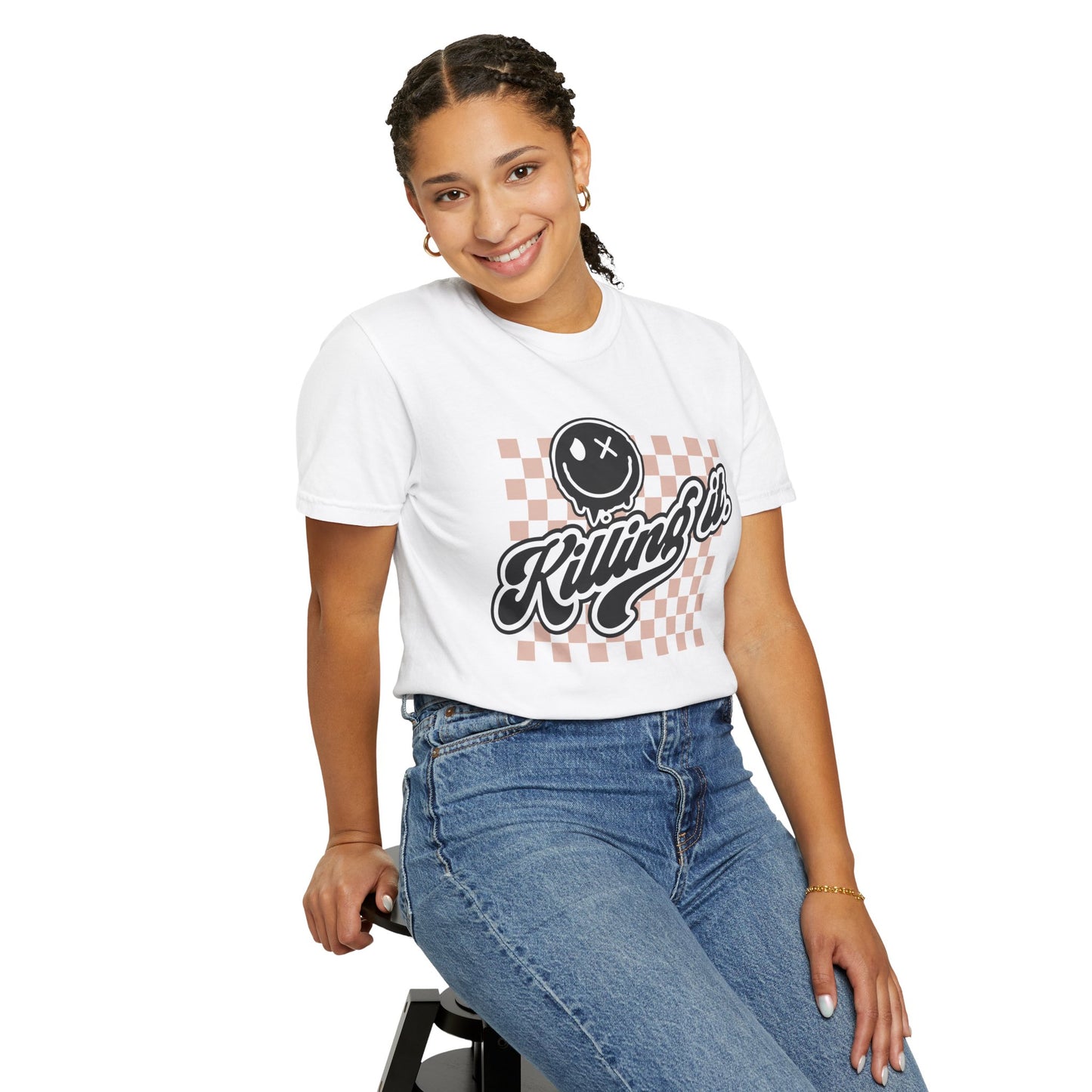 'Killing It' Retro Tee - Casual Wear, Gifts, Trendy Style, Everyday Comfort, Stylish Apparel