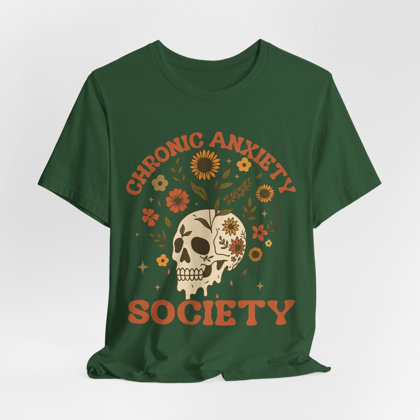 Chronic Anxiety Society Tee