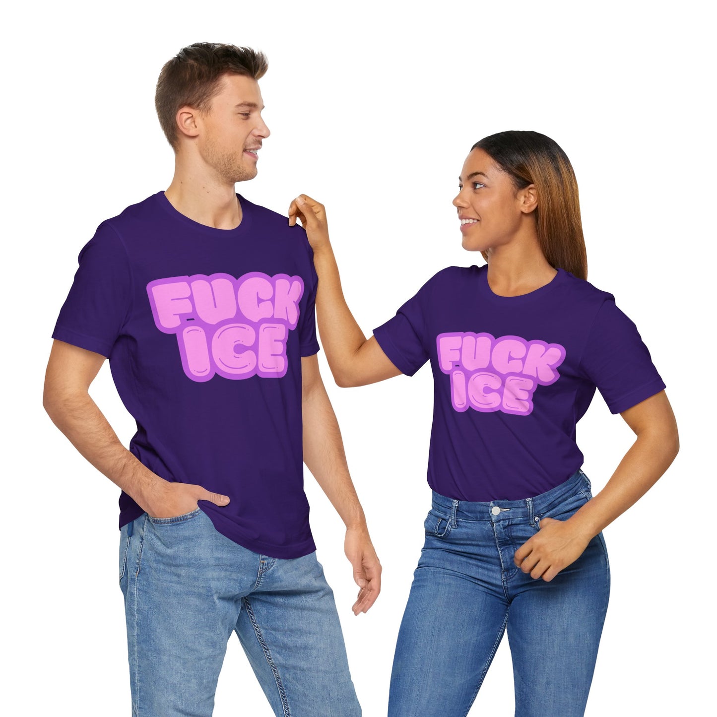 Cutesy Fuck I.C.E. Tee