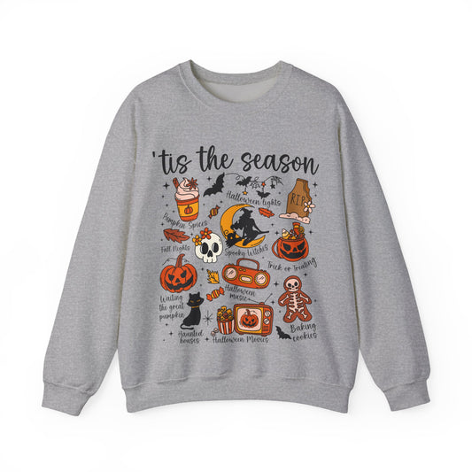 'Tis the Season Cozy Halloween Sweatshirt