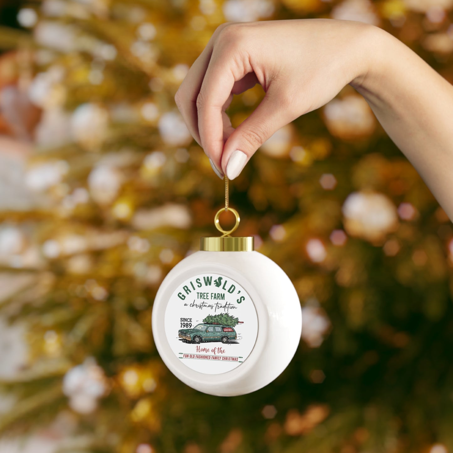 Christmas Tree Farm Ornament
