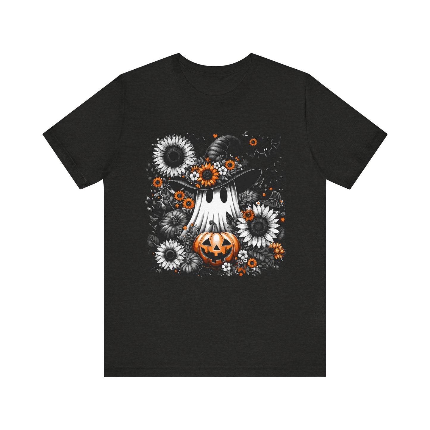 Halloween Ghost and Pumpkin Tee