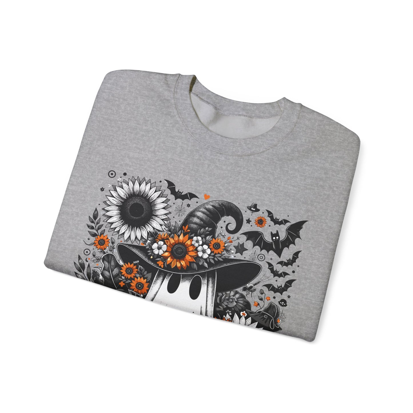 Spooky Floral Halloween Sweatshirt