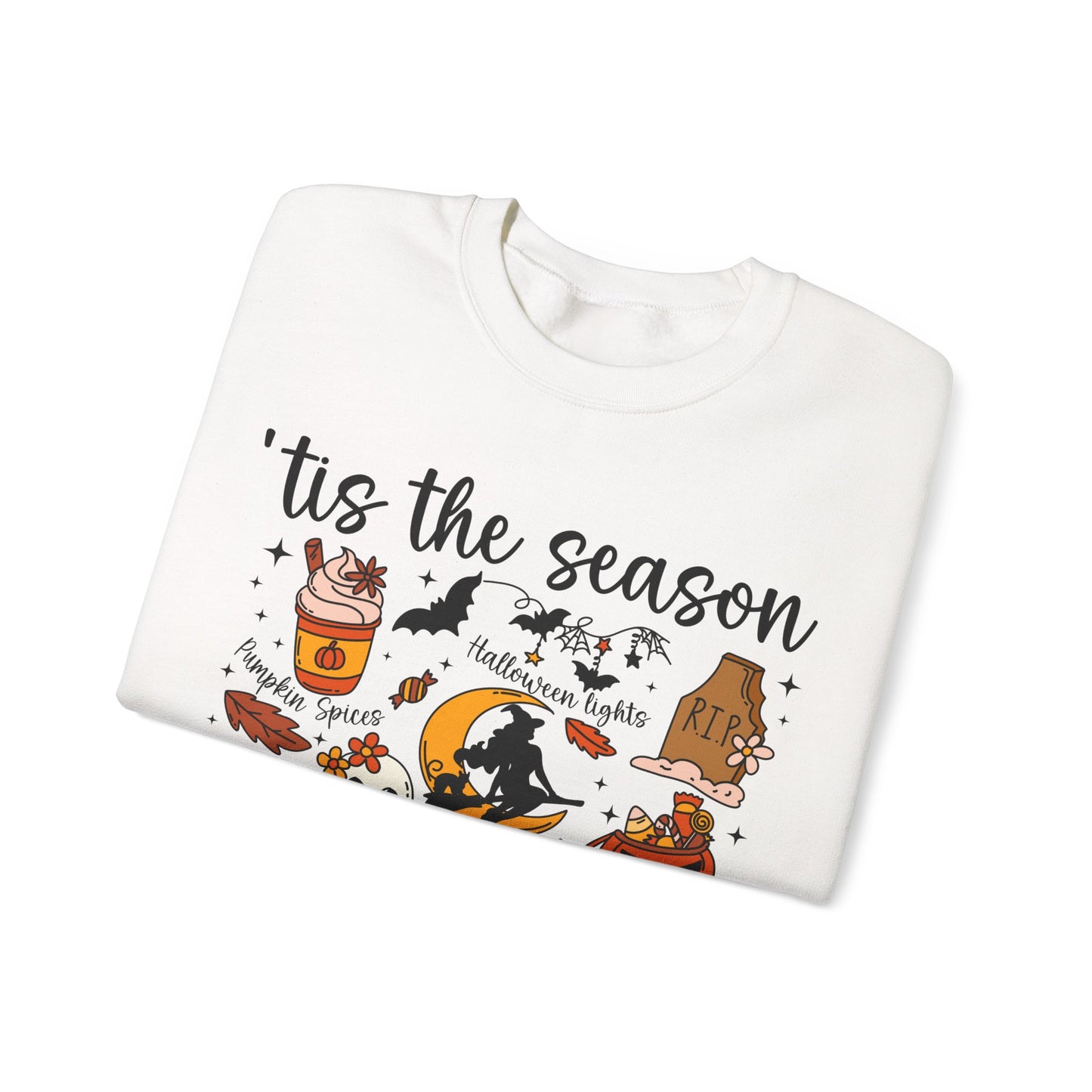 'Tis the Season Cozy Halloween Sweatshirt