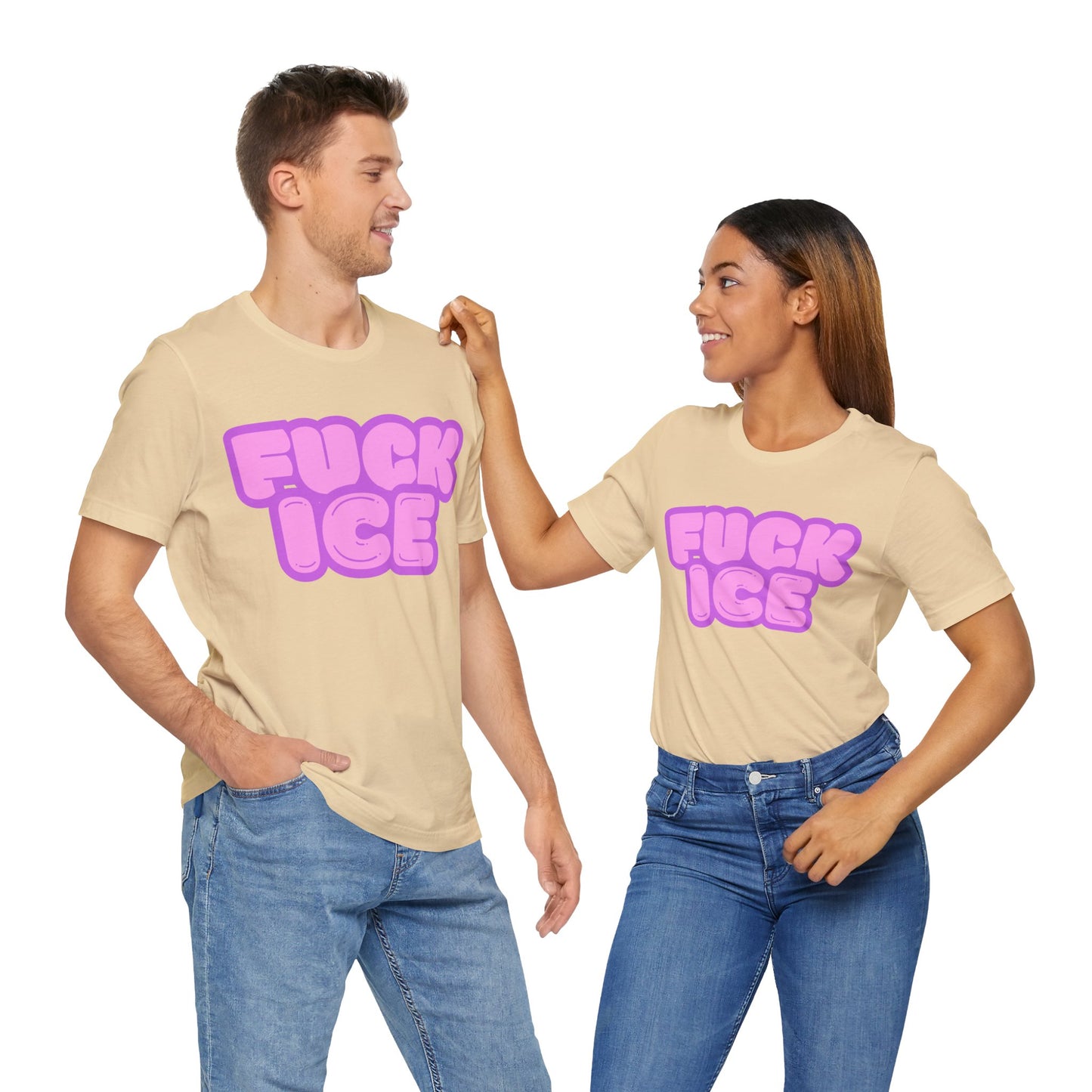 Cutesy Fuck I.C.E. Tee