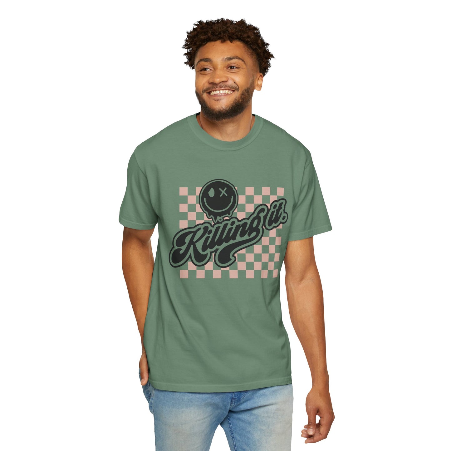 'Killing It' Retro Tee - Casual Wear, Gifts, Trendy Style, Everyday Comfort, Stylish Apparel
