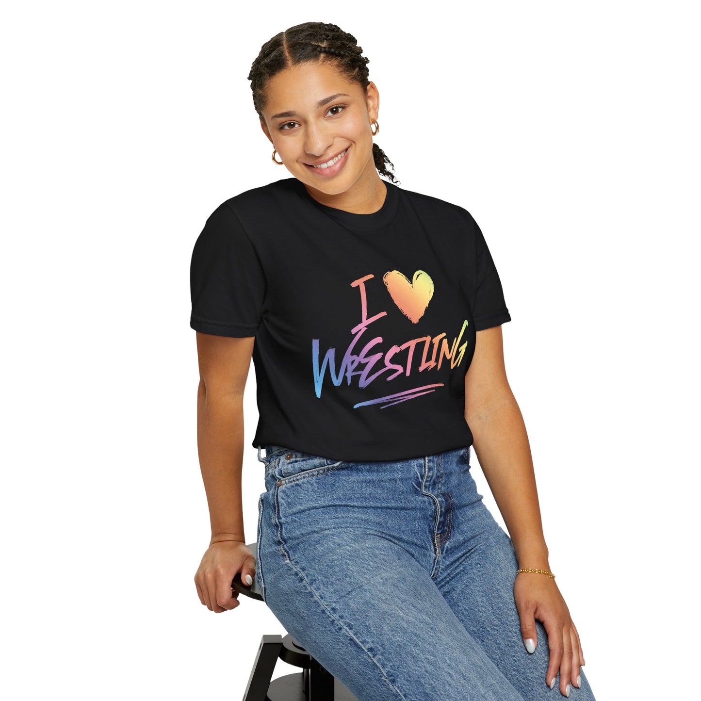 I ❤️ Wrestling Tee