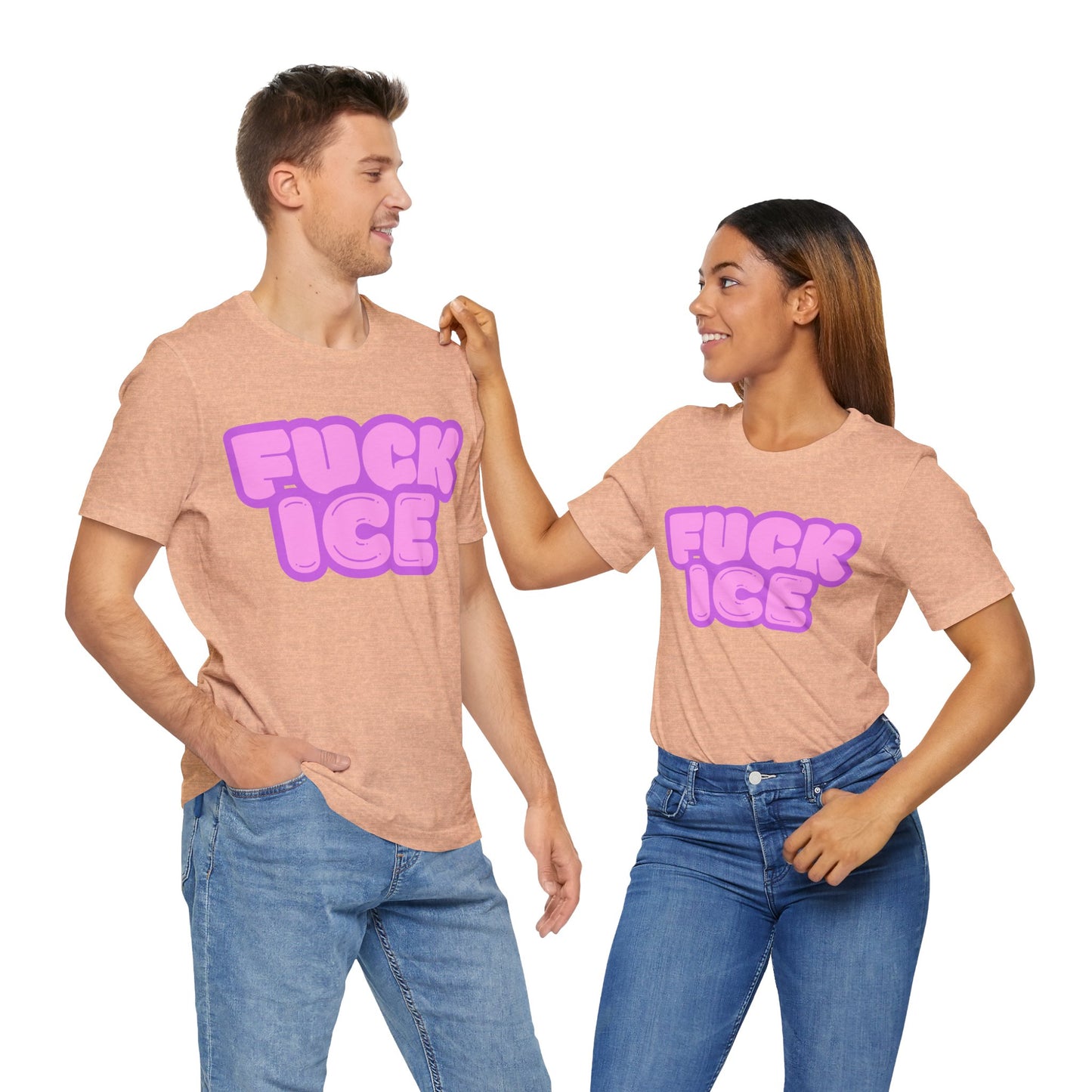 Cutesy Fuck I.C.E. Tee