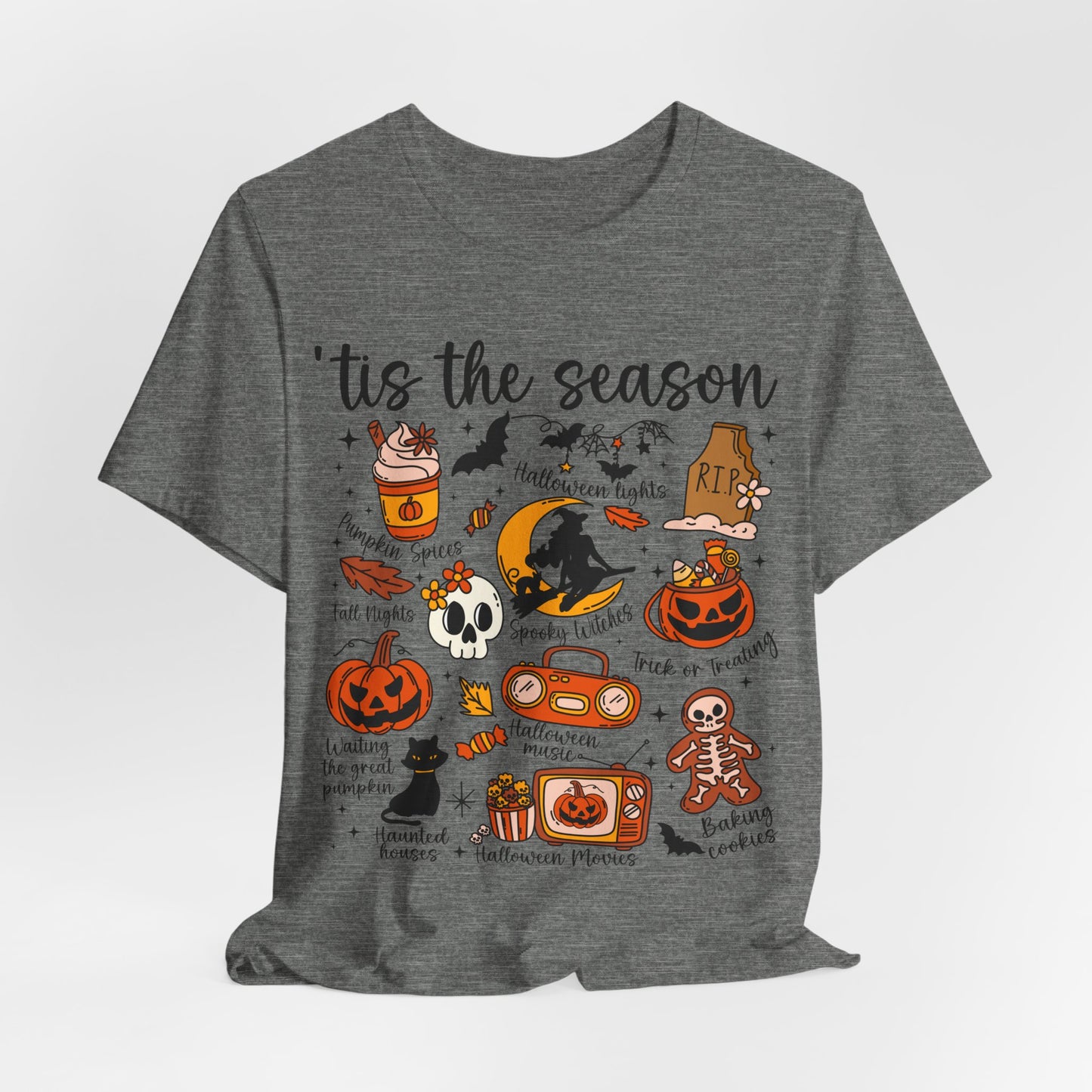 Tis The Season Autumn-Themed Tee