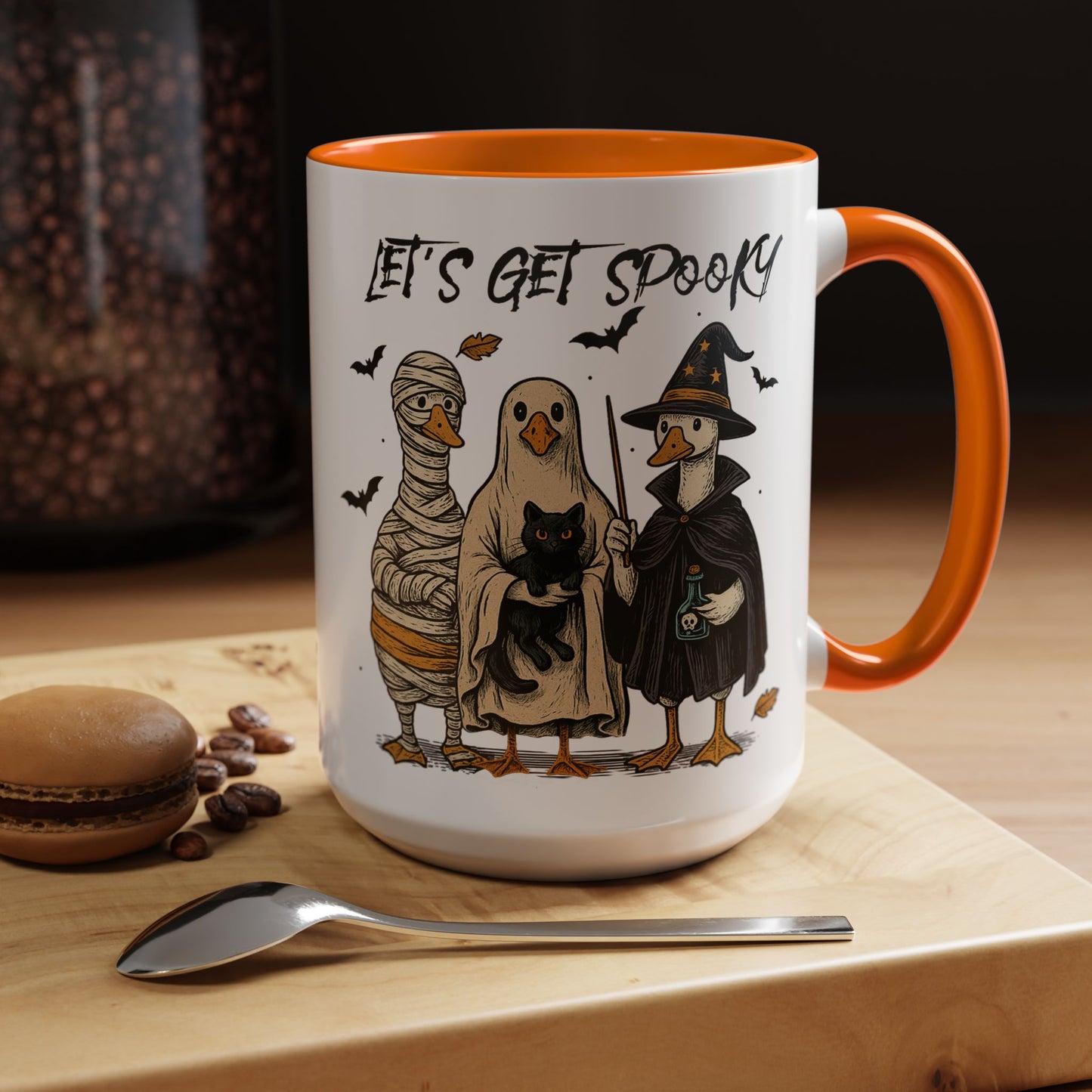 Let's Get Spooky Mug | Halloween Accent Coffee Mug