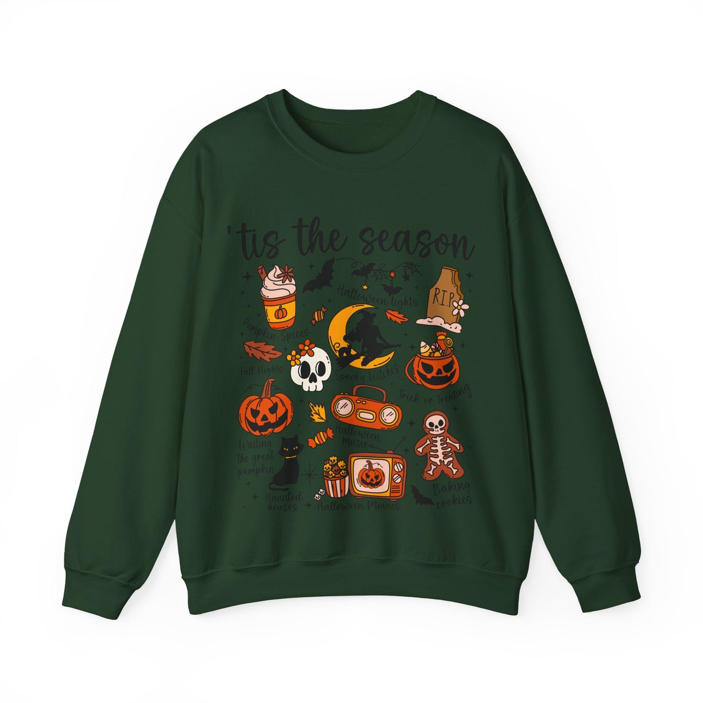 'Tis the Season Cozy Halloween Sweatshirt
