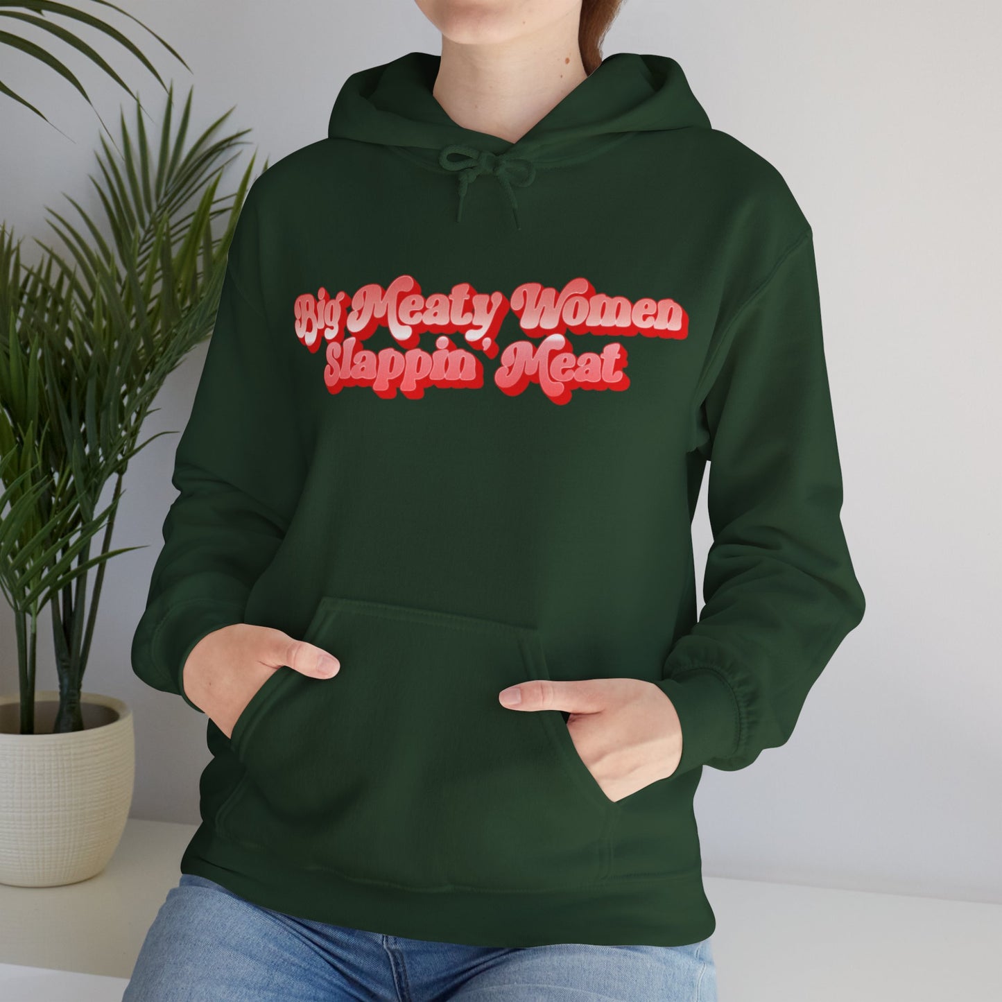 Retro Big Meaty Women Hoodie