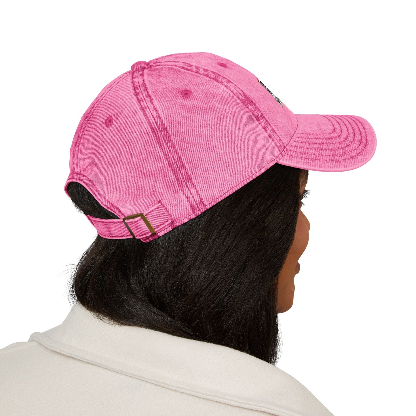 Vintage Big Meaty Women Embroidered Cap