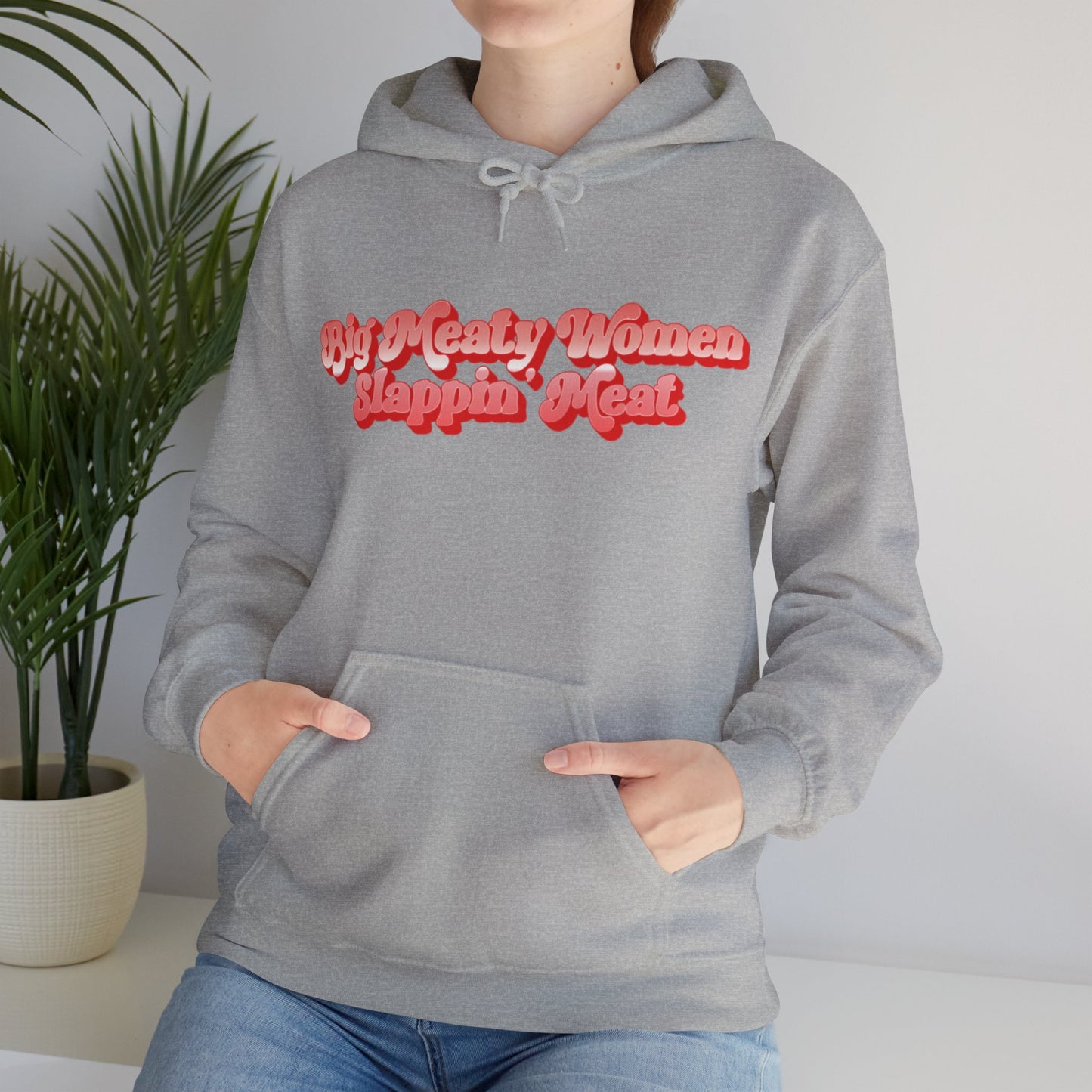 Retro Big Meaty Women Hoodie