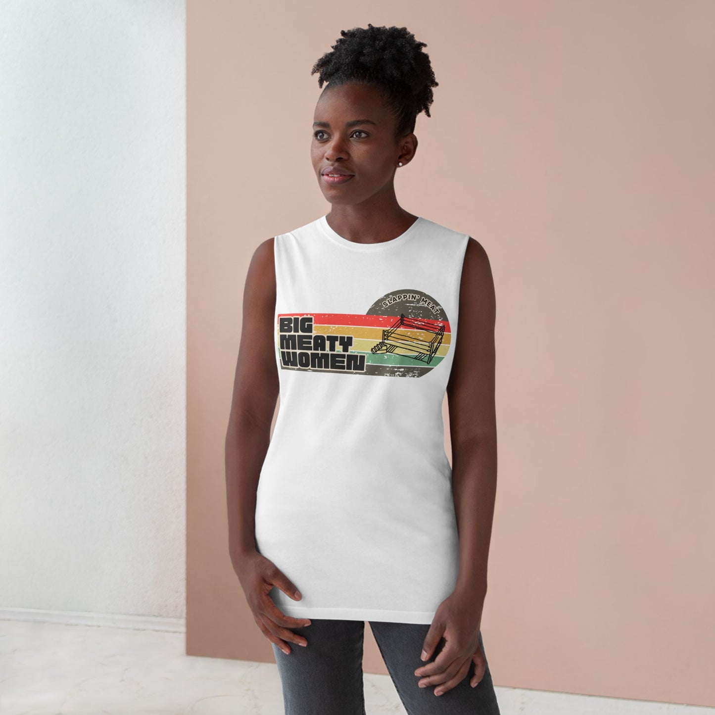 Vintage Big Meaty Women Tank Top